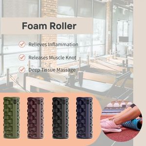 Rouleau en mousse de yoga et de Pilates avec logo personnalisé, portable et haute densité, fabriqué en EVA et ABS durables - Product Image 5