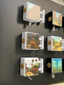 Custom Magnetic Plastic Modern LED Fridge Stickers with <b>Battery</b> Light-Home Decoration - Product Image 4