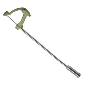 Stainless Steel <b>Balling</b> Gun Livestock Bolus Applicator Pill Pusher <b>Dog</b> Sheep Calf <b>Large</b> Veterinary Surgical Instruments Hospital - Product Image 1
