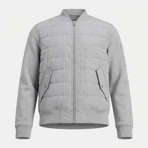 Chaqueta Bomber Ligera para Hombre, Transpirable, Cómoda, Informal, Moderna, con Cierre, para Primavera, Otoño e Invierno - Product Image 4