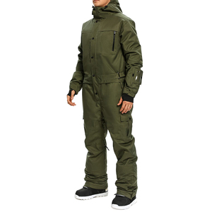 Traje de Esquí Unisex con Cremallera, Impermeable, Transpirable, de Secado Rápido, con Capucha y Forro Polar Aislante para Deportes de Invierno - Product Image 4