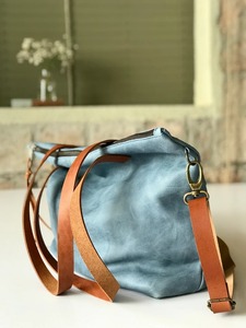 Bolso Tote de Cuero Genuino de Diseñador para Mujer, Elegante Bolso de Hombro Vintage, Gran Capacidad, Impermeable, para Oficina, Compras - Product Image 5