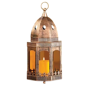Brass Lantern With Glass <b>Panels</b> Durable Design For Home <b>Decoration</b> Indoor Outdoor Use Flameless Light Feature Lantern - Product Image 1