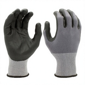 Gants de travail LQ Safety NF-005 en nylon et spandex, antidérapants, avec revêtement sur les doigts, 7 oz, résistants aux perforations, respirants, 24 cm, haute performance - Product Image 1