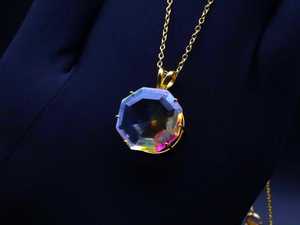 Colgante de Topacio Místico, Plata de Ley 925, Chapado en Oro de 14K, Certificado IGI, Hecho a Mano, Joyería Clásica, Regalo - Product Image 5