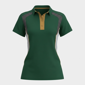 Polos transpirables para mujer, manga corta, secado rápido, precio razonable, alta calidad, camiseta unisex de gran venta. - Product Image 2