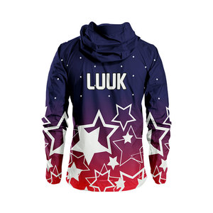 Latest Design 2026 Hooded Windbreaker <b>Jacket</b> Unisex Premium Quality Active Lifestyle Outerwear - Product Image 2