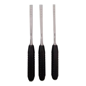 Jamso Industries Straight Osteotome Set 3 Pcs Plastic Surgery Orthopedic Surgical Instruments Stainless Steel - Product Image 4