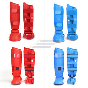 Protège-tibias légers et durables en cuir pour entraînement MMA – Équipement de protection pour arts martiaux et boxe – Offre spéciale - Product Image 6