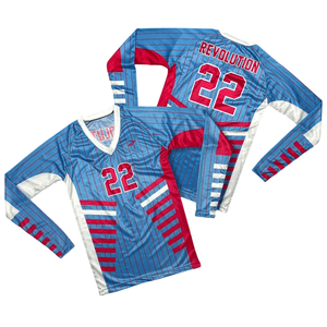 Athletic Fit <b>Volleyball</b> Uniform Women Youth 90% Polyester 10% Spandex Jersey Moisture Wicking Custom Logo OEM Wholesale Supplier - Product Image 4