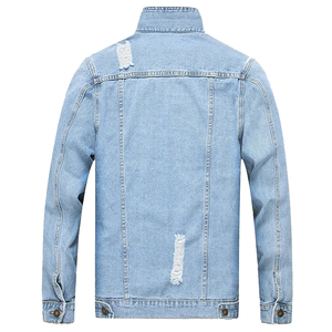 Stylish Winter <b>Mens</b> <b>Denim</b> <b>Jacket</b> Durable Waterproof Thick Cotton Construction Everyday Wear Weekend Trips Urban Style Mass - Product Image 6