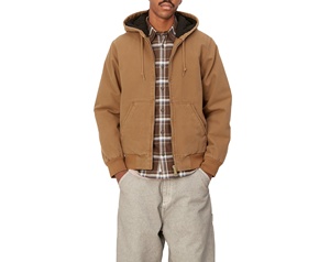 Custom Vintage Work Jacket Utility Canvas Zip Up Chaqueta de trabajador de alta calidad para los hombres - Product Image 6