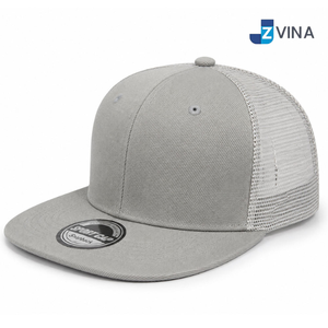 Casquette de baseball unisexe décontractée à logo personnalisé, style trucker, snapback, visière plate, 6 panneaux, réglable - Product Image 3