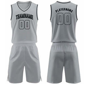 Latest Arrival Sublimation Printing Basketball Uniform for Adults Breathable Quick Dry Sleeveless 100% Polyester Outdoor Sports - Product Image 1