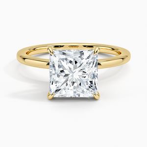 Nouvelle bague pour femme en moissanite facettée style princesse, diamant de haute qualité, luxe romantique, cadeau surprise pour la Saint-Valentin - Product Image 1