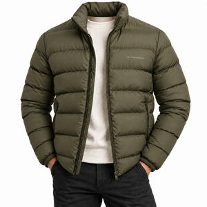 Veste matelassée à capuche grande taille imperméable, prix de gros, classique, sur mesure, pour homme, haute qualité, hiver - Product Image 6