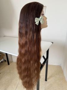 Pelucas Rizadas Marrón Proveedor Paquetes de cabello crudo vietnamita Extensiones de cabello humano - Product Image 2