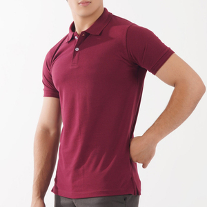 Camisas de Golf Personalizadas para Hombre de Alta Calidad, Algodón, OEM, ODM, Etiqueta Privada, Logotipo Bordado en la Parte Delantera, Secado Rápido, 220g, Venta al Por Mayor de Fábrica - Product Image 1