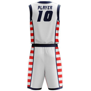 Tenues de basketball en promotion : uniformes personnalisés avec logo, prix bas, meilleur fabricant, uniformes de basketball sur mesure selon vos besoins - Product Image 3