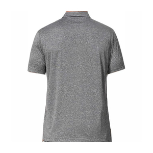 Polo Homme Premium 2026 à Manches Courtes Couleur Unie Coton Piqué Coupe Classique Style Décontracté Vert Olive Boutons Tricoté - Product Image 3