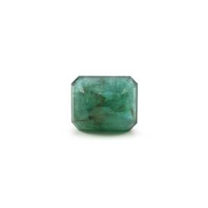 Loose 9.3 Carat Zambian Emerald Gemstone Faceted Emerald Cut for Fine Jewelry - Product Image 2