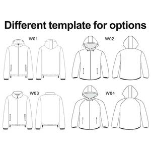 Nouvelle conception de veste coupe-vent imperméable personnalisée pour l'extérieur, avec demi-fermeture éclair et capuche, en polyester et nylon, pour moto, randonnée, veste décontractée pour homme - Product Image 6