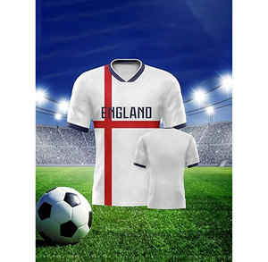 เสื้อฟุตบอลแบบ Flag Football ผลิตตามสั่ง (OEM) ชุดยูนิฟอร์มแบบ Sublimated โพลีเอสเตอร์ แห้งเร็ว ขายส่ง ชุดทีม รับผลิตแบรนด์ส่วนตัว - Product Image 6