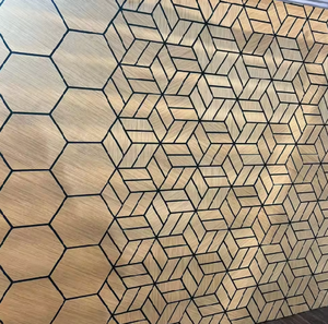 Paneles de Pared Hexagonales Elegantes de Madera Maciza para Oficina en Casa, Ecológicos y Modernos, Descuento del Fabricante para Uso en Apartamentos - Product Image 4