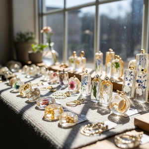 Résine époxy transparente comme du cristal pour la fabrication de bijoux, haute transparence, résistante aux UV, sans bulles, résine de moulage décorative - Product Image 4