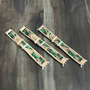 สายนาฬิกาหนังแท้แบบวินเทจสำหรับเปลี่ยนสายรัดข้อมือ - Product Image 4