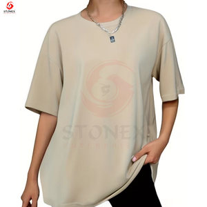 T-shirts amples respirants et écologiques pour femmes en gros - T-shirts à manches courtes tendance et élégants en vrac - Product Image 1