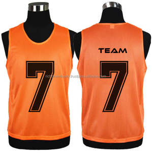 Vêtements d'équipe sportive personnalisés Maillots de football Gilets d'entraînement de basketball Dossards de football Maillots de sport en maille 100% polyester Séchage rapide Respirant - Product Image 5