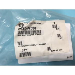 AMAT 0020-92536 MTG BOLT, SOURCE FLANGE, 164778 - Equipo y piezas de semiconductores de confianza de la marca global Trusted Global Legacy - Product Image 4