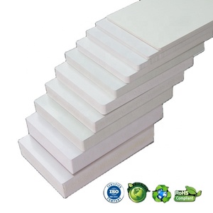 Eco-Friendly 4mm White Glossy Celukar PVC Foam Board <b>Sheets</b> ROHS Certified <b>Waterproof</b> 1220x2440mm for Advertising Print Sign Cut - Product Image 2