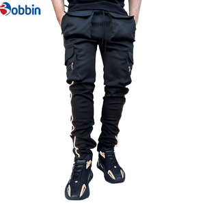 High Quality Casual Wear Men Straight <b>Trouser</b> Jogger Reflect Running Training Jogging Pants Man Solid Color <b>Trouser</b> For Men - Product Image 3