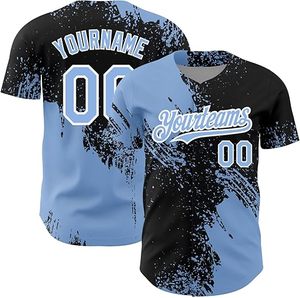 Custom Baseball Jersey Player Name Number Moisture Wicking 100% Polyester Anti-Peel Stitched Button Team Uniform for Unisex - Product Image 4