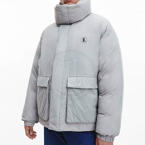 Chaqueta Acolchada con Logotipo y Color Personalizados, Nuevo Diseño, Chaqueta de Invierno Transpirable de Nailon/Poliéster - Product Image 3