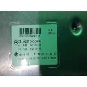 ECU และโมดูลคอมพิวเตอร์มือสองสำหรับรถยนต์ S-class รุ่น A2215455032 - Product Image 6