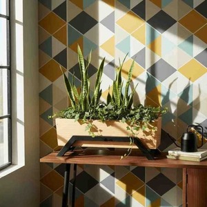 Pot de fleurs géométrique en béton personnalisable couleur 2026, haute qualité, étanche, pour plantes d'intérieur, vente en gros - Product Image 5
