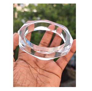 Bracelets irréguliers pour femmes et hommes, bijoux en résine, bracelet personnalisable, couleur disponible, designs modernes, bracelet en acrylique, fabrication artisanale, poli - Product Image 5