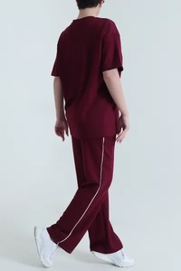 Nouvel ensemble de survêtement polaire hip-hop personnalisé pour la maternité, grande taille, écologique, respirant, séchage rapide, antibactérien et coupe-vent - Product Image 5