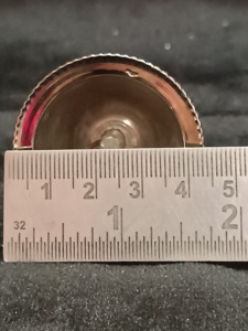 Campana de Altar Artesanal Pandulam con Pentagrama para Oración, Campana de Latón de 3 Pulgadas, Sonido Potente, de Latón, por Indian Consigners - Product Image 4