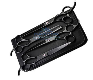 Juego de Tijeras de Peluquería Profesionales de Acero Inoxidable de Alta Calidad para Cortar y Entresacar Cabello de DAVICON Enterprises - Product Image 3