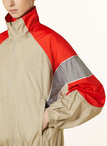 Unisex Tracksuit Color Blocking Sporty Full Length Loose Fit Polyester Cotton Spring Wear With Side Pockets Zipper Fly - Product Image 3