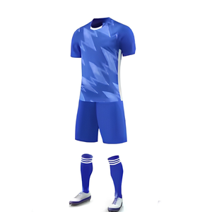 Conjunto de Camisetas de Fútbol Personalizadas, Camiseta de Fútbol Personalizada de Poliéster de Secado Rápido con Cuello en V, Venta al Por Mayor, Fabricante OEM - Product Image 5