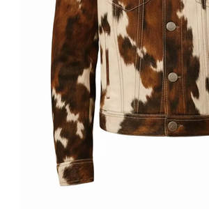 Chaqueta de Cuero Vacuno Personalizada para Hombre, Diseño con Logotipo Personalizado, Impermeable y Transpirable, Creada para una Expresión Urbana Distintiva - Product Image 5