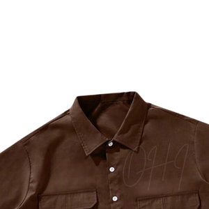 Camisa Casual de Manga Corta para Hombre, Personalizable, 100% Algodón Premium, Estilo Minimalista, Ecológica, de Secado Rápido - Product Image 5