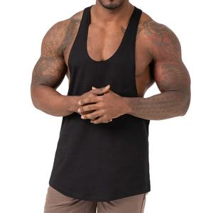 Venta al por mayor de alta calidad hombres algodón gimnasio camiseta sin mangas ligero activo ropa deportiva para entrenamiento y Fitness personalizado OEM ropa de gimnasio - Product Image 6