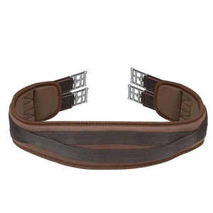 Western Leather Horse <b>Chaps</b> Men's Equestrian <b>Riding</b> Gear Genuine Leather With Stainless Steel Buckles - Product Image 1