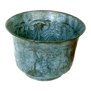 Planteur de fleur en métal de vente chaude pour des accessoires floraux décoratifs de pot de jardin de restaurant - Product Image 1